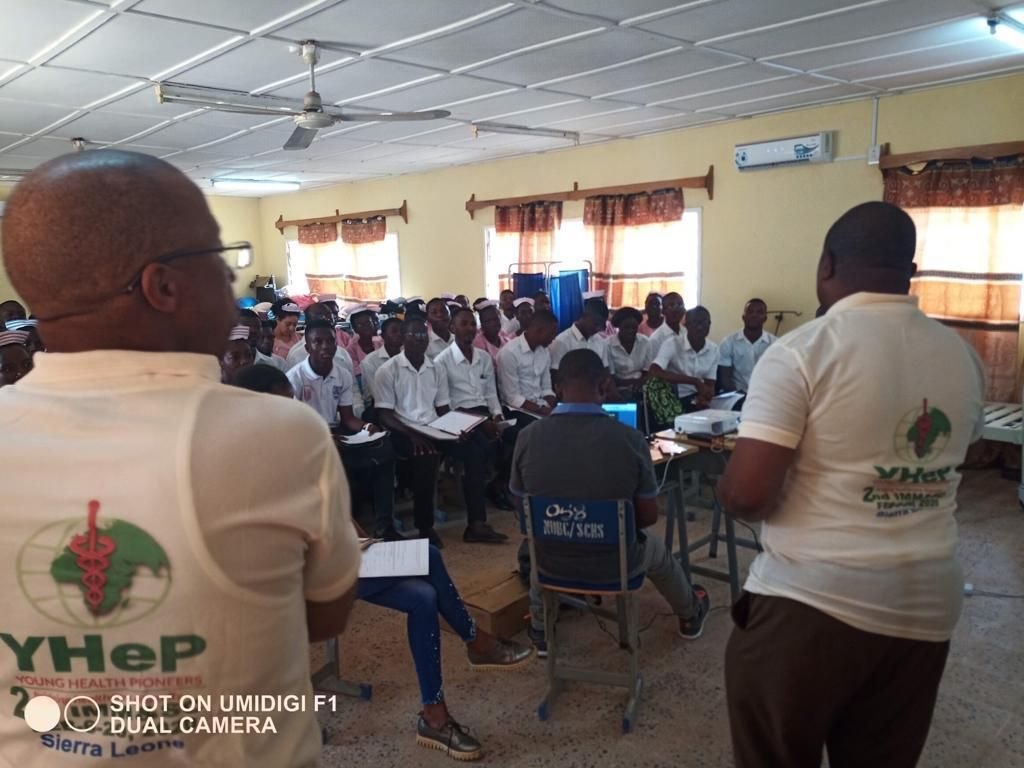 Healthcare education during a YHeP mission