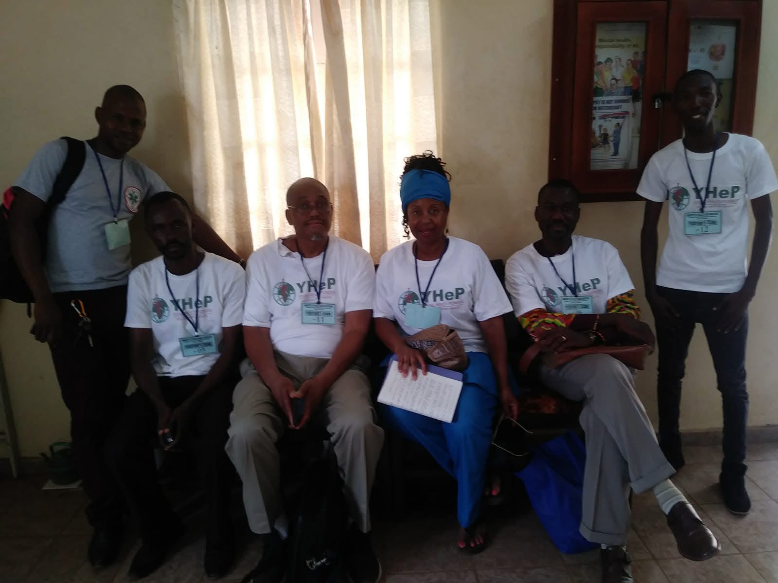 Yhep Presenting a reconditioned Surgical O.R. to a local district hospital in Sierra Leone